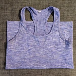 lululemon athletica purple swiftly racerback